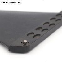 UNDERICE Palmes de planche de surf en plastique Planche à pagaie gonflable SUP personnalisée Palmes simples avec vis sans Logo pour le surf Longboard