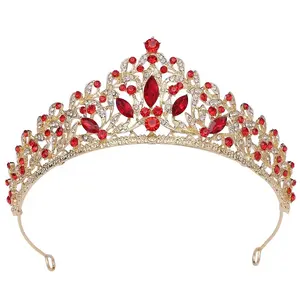 HP-648 Cheap Small girls party Wedding Crown, Bulk Girls Tiaras and Crowns Costume Party Accessories for Halloween