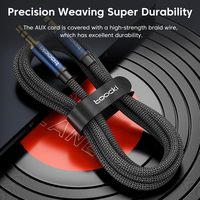 Kabel Audio Universal 3.5mm Bebas Kebisingan Toocki, Kabel Restorasi Suara Asli, Pilihan Panjang Multi untuk Penggunaan Audio Komputer