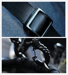 Taşınabilir nefes güçlendirmek araba yükseltici koltuk kedi bisiklet çantası ile emniyet kemeri köpek Pet kafesleri taşıyıcıları emniyet kararlı seyahat için - Product Image 5