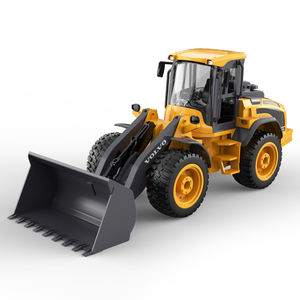 Camión Volvo L50H para niños, excavadora, juguete creativo de plástico, coche teledirigido, <span class=keywords><strong>Hobby</strong></span>, vendedor top, modelo DOUBLE E <span class=keywords><strong>RC</strong></span>, juguete de aprendizaje para niños - Product Image 1
