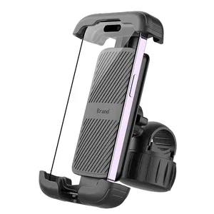 Quad Lock motocicleta telefone titular Scooter Phone Clip para iPhone 15 Pro Max telefone Mount Hand Holder