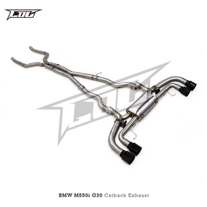Sistema di Scarico Catback in Acciaio Inox da 3 Pollici per <span class=keywords><strong>BMW</strong></span> M550/M550i G30/N63 4.4TT 2019-2025 - Product Image 3