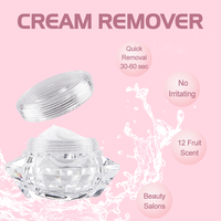 Crème Gel Dissolvante Professionnelle Puissante Végane pour Colle à Cils, Adaptée aux Yeux Sensibles, Dissolvant d'Adhésif pour Cils Marque Privée