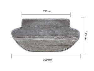 Tissu de serpillière sèche et humide, pièces de rechange pour aspirateur robot pour xiaomi Mijia Viomi V2 Pro V3, filtre HEPA V-RVCLM21B STYJ02YM <span class=keywords><strong>STYTJ02YM</strong></span> - Product Image 3