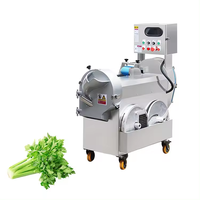 Machines de découpe de légumes commerciales coupe-oignons coupe-légumes électrique machine de découpe de chou machine de découpe de citronnelle