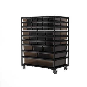 Étagère modulaire en aluminium de haute qualité pour l'élevage de reptiles avec des boîtes à tiroirs en PE pour cage d'exposition d'animaux de compagnie, boîte d'élevage, cage à reptiles - Product Image 1