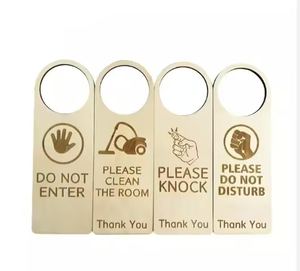 Panneau <span class=keywords><strong>de</strong></span> suspension <span class=keywords><strong>de</strong></span> porte en liège naturel écologique personnalisé Ne pas déranger <span class=keywords><strong>Plaque</strong></span> pour la maison Hôtel Maison Resort Flyer Board - Product Image 5