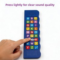 Module sonore pour livre d'apprentissage précoce pour enfants, 27 touches, en plastique de haute qualité, 286x86x15mm, boîte sonore à pression, fabricant en gros