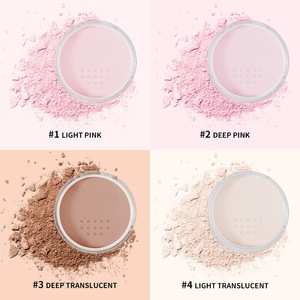 Polvo fijador suelto de larga duración, resistente al agua y al aceite, con hasta 24 horas de duración, polvo difuminador para el rostro, maquillaje mate. - Product Image 4