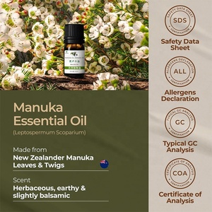 Organische Manuka Etherische Olie Pure Natuurlijke Onverdunde Olie Voor Huid Gezicht Nagels Lichaamsverzorging & Aromatherapie - Product Image 4