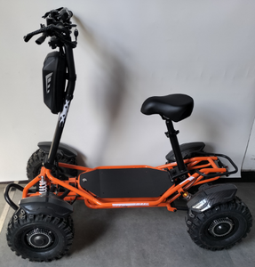 Mini Scooter de Cuatro Ruedas, Motor de 2400W, Suspensión Completa, Batería de Litio de 30AH, Plegable, Impermeable, 100kg, EA009MINI, Mini Todoterreno Eléctrico - Product Image 3