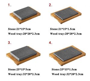 Plato de Piedra para Bistec de Mármol Minimalista, Ecológico y Duradero, Fabricado en China, 400 grados de Calor Intenso para Horno, Parrilla de Carbón y Fiestas - Product Image 3