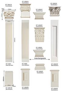 Columna Decorativa de PU, Columna Plana para Decoración del Hogar - Product Image 2