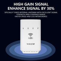 Mini enrutador inalámbrico de 2,4G para forma de columna de oficina en casa con cortafuegos 4GLTE Nueva velocidad de datos LAN de 300Mbps