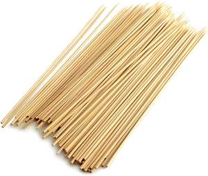 KRAFF-palos de bambú flexibles redondos, brochetas de madera anudadas, placa de parrilla para barbacoa, pinchos de bambú para <span class=keywords><strong>Kebab</strong></span> - Product Image 1