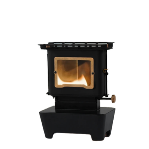 Retro Xách Tay Thép Không Gỉ Dầu Hỏa Bếp Đen Cắm Trại Ngoài Trời Nướng Với Bầu Không Khí Sưởi Ấm Đèn Dầu Hỏa - Product Image 1