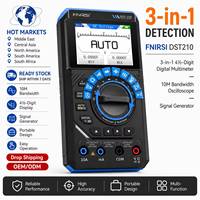 DST210 Hot Sale 3-in-1 Digital Multimeter Oscilloscope 10MHz Signal Generator Testing Equipment for PCB Diagnosis