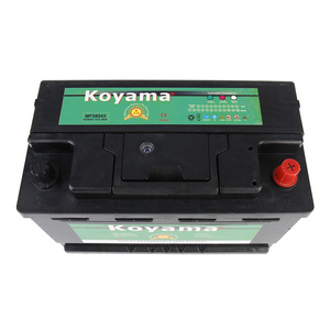 12V <span class=keywords><strong>80ah</strong></span> Baterías de coche DIN75 Mf Batería MF58043 Usado para el arranque del automóvil - Product Image 4