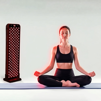 Panneau de lumière rouge à 6 longueurs d'onde BioMol 660/850 nm, LED infrarouge à commande vocale pour la maison, le cabinet médical