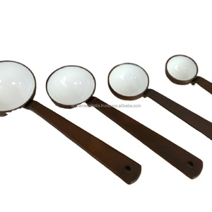 Juego de cucharas medidoras de utensilios de cocina, Calidad exclusiva, diferentes tamaños, cucharas y tazas medidoras de acero inoxidable para cocinar - Product Image 1