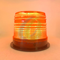 Feux d'avertissement solaires à double aimant LB-6380 12 LED pour travaux routiers, fournis par l'usine