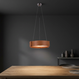 Suspension suspendue ronde en métal en laiton AK en cuivre pièce décorative finie antique pour décor de restaurant/décor d'hôtel - Product Image 1