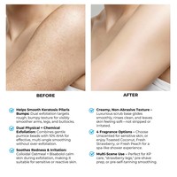 OEM Natuurlijke Fruit Body Scrub Exfoliërende Suiker Scrub met Shea Butter & Vitamine E Hydraterende Huidverzachtende Body Polish