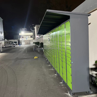 Armoire de livraison de colis électronique intelligente OEM ODM, casier de livraison de colis intelligent pour plateforme logistique e-commerce