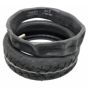 Neumático de goma antideslizante para patinete eléctrico XiaoMi Mijia M365 de 8,5 pulgadas, CST 9x2, tubo interno y 8 1/2x2