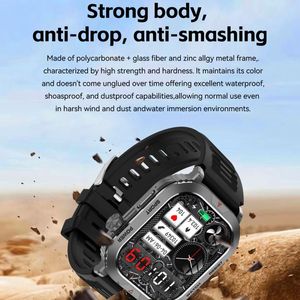 Reloj Inteligente ZW66 con Pantalla Cuadrada de 2.01 Pulgadas, Resistente al Agua, Monitor de Frecuencia Cardíaca, Presión Arterial, Más de 100 Modos Deportivos, Compatible con Android e iOS - Product Image 2