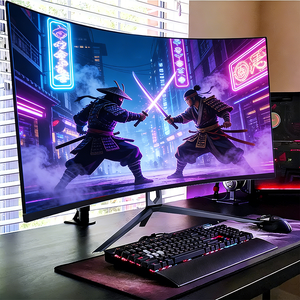 Monitor da Gaming Curvo Ultra-Wide 38 Pollici 4K <span class=keywords><strong>32</strong></span>:9 144Hz HDR IPS con Basso Input Lag, FreeSync e Supporto Regolabile - Product Image 3