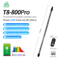 Semaine Aqua Wifi Aquarium Lumière Plante Dragon Poisson Aquarium Lampe Arowana Led Bronzage Éclairage