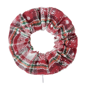 Elastici per capelli morbidi ed elastici con motivo a fiocco di neve natalizio alla moda, adatti per l'uso quotidiano delle <span class=keywords><strong>donne</strong></span> - Product Image 6