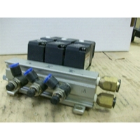 Válvulas solenoides VO307Y en colector (3 piezas) (DC24V)
