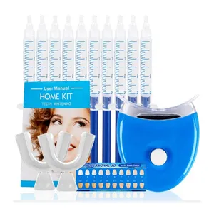 Kit de blanchiment dentaire professionnel de marque privée à domicile Kits de blanchiment des dents à lumière blanche