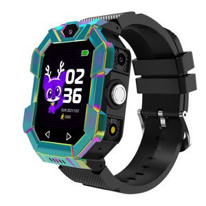 Montre connectée 2G à double caméra pour enfants, avec vidéo d'appel, grand écran Offre Spéciale, pour 25 questions et jeux, 1.69 - Product Image 1