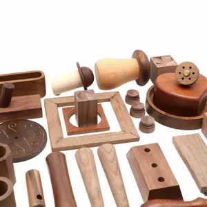 部品レーザー彫刻カットCNC精密機械加工部品木材成形作業木材切断サービス