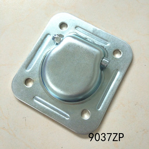 Anneau de levage de type D 82,6x76,5 mm en fer galvanisé pour le levage et la traction dans le transport logistique - Product Image 5