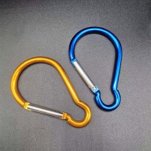 Mosquetones de gancho de Clip de forma personalizada multifunción para exteriores, llavero colorido de aleación de aluminio, mosquetón de senderismo promocional - Product Image 3