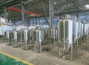 Máy Lên Men Hai Lớp Vỏ Hình Nón 2 Bbl Với Cổng Nhảy Khô - Product Image 3