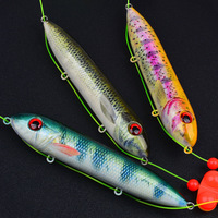 Lot de 5 montages pour poisson-chat avec sonnette et yeux 3D - Leurre de pêche haut de gamme pour poisson-chat avec hameçons 8/0 10/0 pour la pêche en eau douce