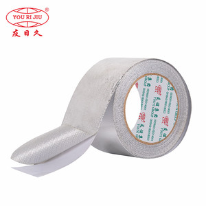 YOURIJIU <span class=keywords><strong>Ruban</strong></span> de papier d'aluminium ignifuge collant en fibre de verre imperméable à <span class=keywords><strong>haute</strong></span> <span class=keywords><strong>température</strong></span> - Product Image 3