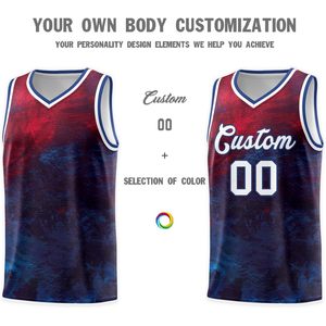 Maillot de basket-ball personnalisé des années 90 Hip Hop Sports athlétiques nom et numéro personnalisés imprimés pour hommes et enfants - Product Image 5