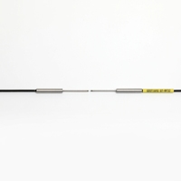Capteur à fibre optique à faisceau traversant GSTYU GT-RF32 pour détection de comptage de microparticules, sonde de type manchon à réflexion diffuse, non fileté