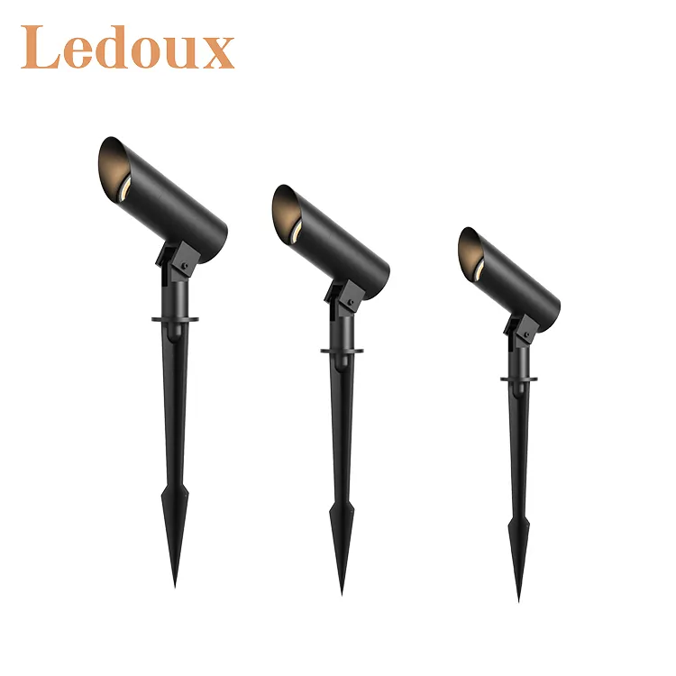 LEDOUX-Lámpara Led moderna para exterior, luz antideslumbrante para paisaje, sin estroboscópica, Color exterior opcional, 3W, 5W