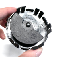 4 Pièces Cache-Moyeux Flottants 75 mm Adaptés pour Mercedes W206 W204 W203 W205 W221 W177 W176 W213