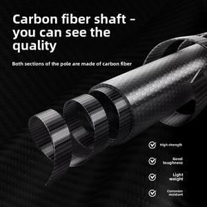 Bâtons de randonnée en fibre de carbone pour enfants, antidérapants, <span class=keywords><strong>ultra</strong></span>-légers, télescopiques, avec verrou de sécurité, béquilles, pour l'escalade, la randonnée, le camping, portables - Product Image 4