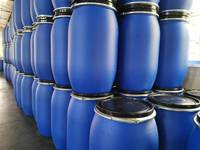 Fûts en plastique de 220 litres à vendre, usine chinoise, fût en plastique bleu à tête ouverte de 55 gallons avec verrou pour le stockage d'huile
