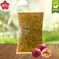 BQF Diepvries Passievruchtenpulp Bulk voor Fruitthee Groothandel/Detailhandel